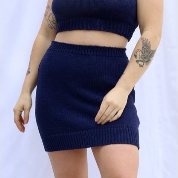 Paloma Wool Kadabra Knit Mini Skirt - Picture 3 of 12